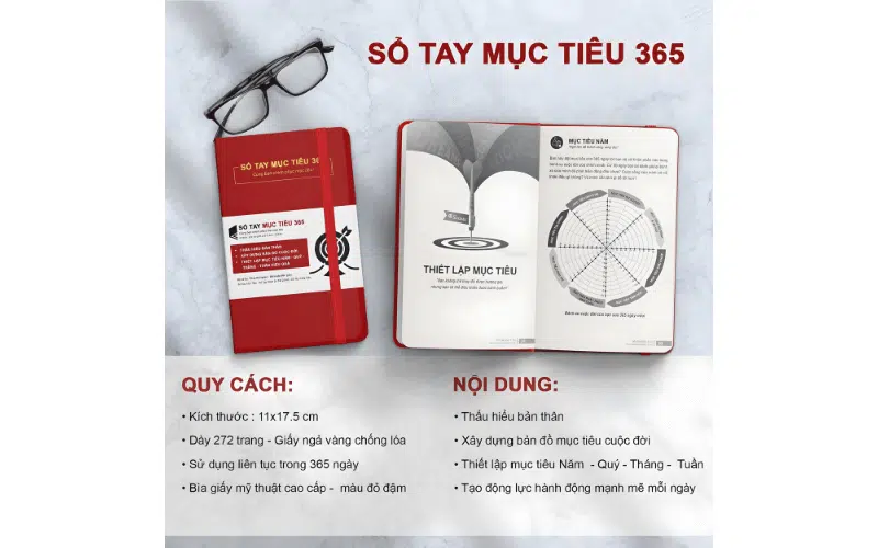 Mẫu sổ tay mục tiêu