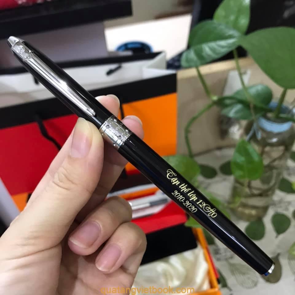 mẫu in bút bi vỏ kim loại