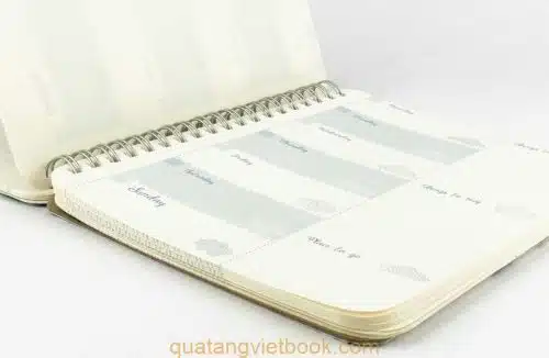 Phần ruột sổ còng planner