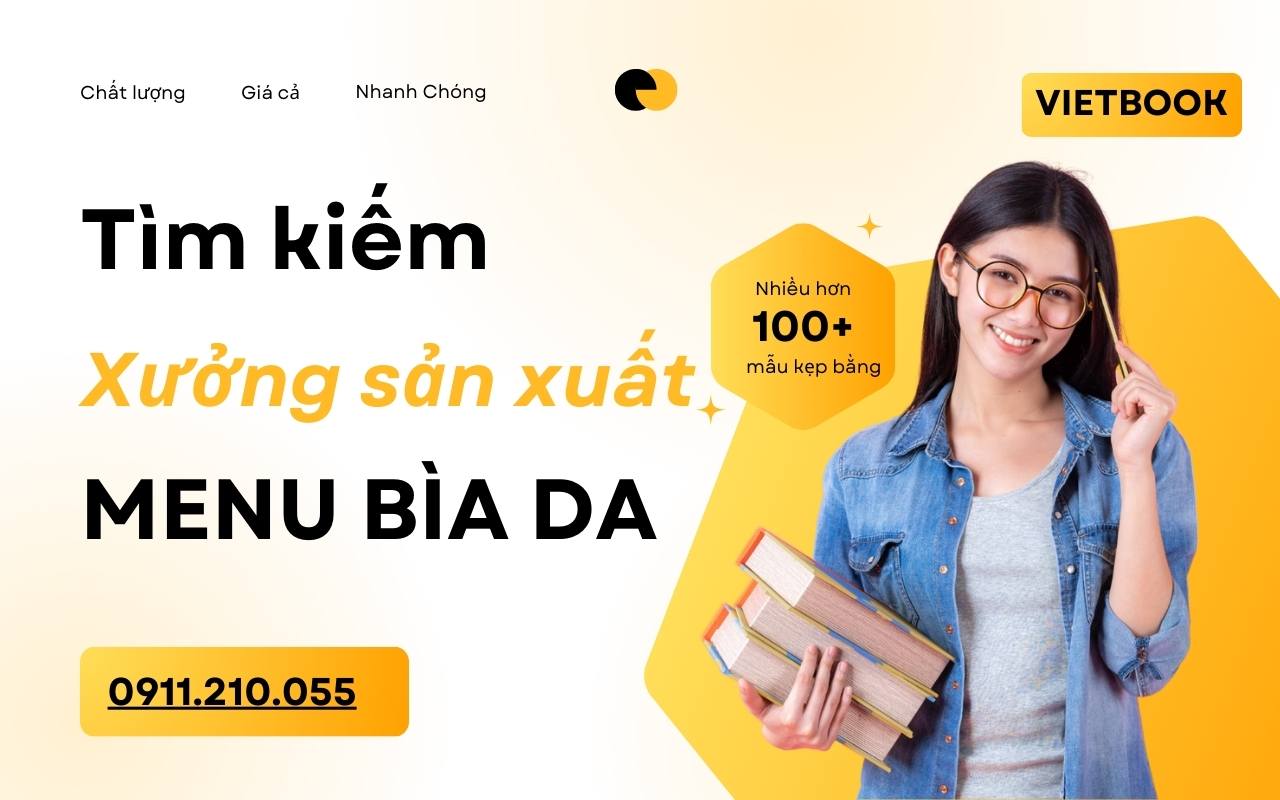 Tìm kiếm xưởng in menu trực tuyến