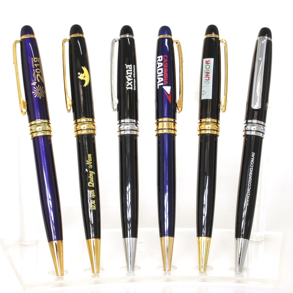 Bút Bi Khắc Tên Kim Loại VB-01BK-Vàng Bút Bi Khắc Tên Kim Loại VB-01BK-Vàng