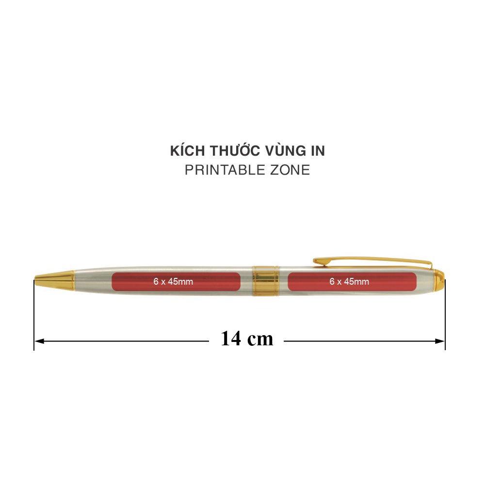 Bút bi kim loại BP-031SL.2