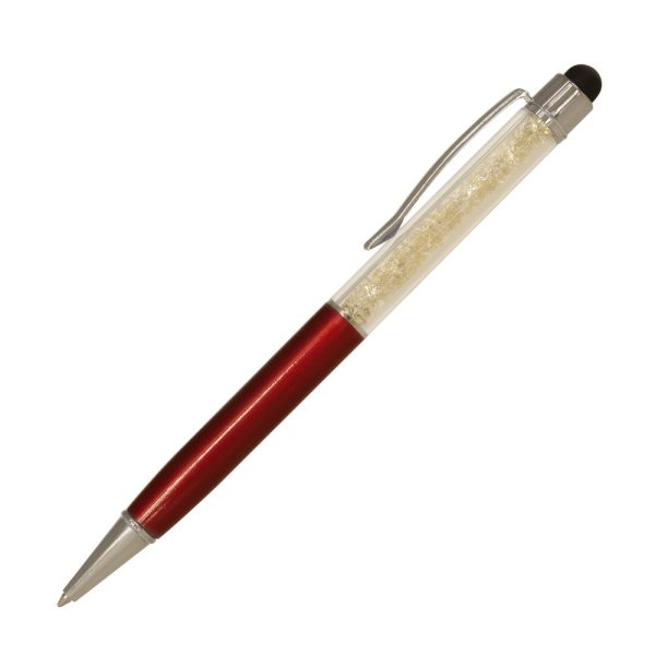 Bút bi kim loại VB Crystal Pen-Đỏ