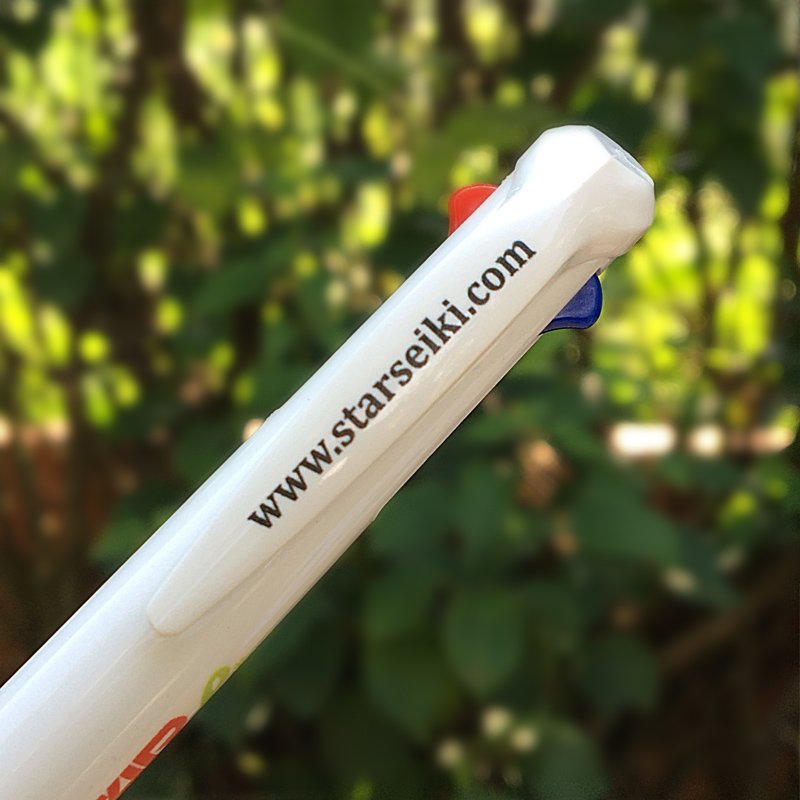 Bút bi nhựa 3 ngòi SG-3132-Xanh lá.3